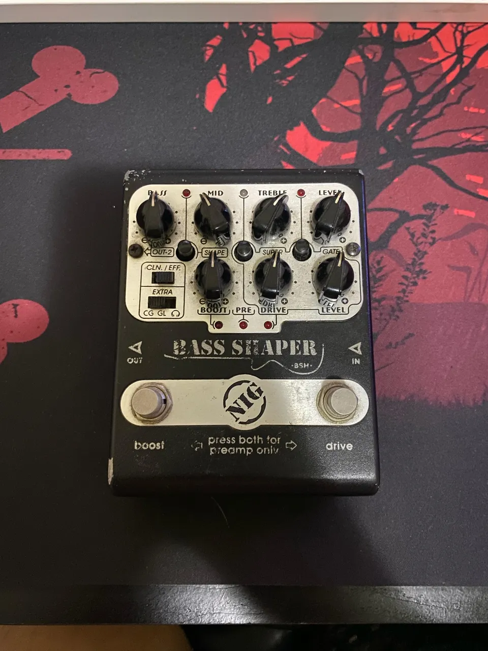 Pedal Booster Para Guitarra Gb-1 Tmiranda (Usado) - Instrumentos