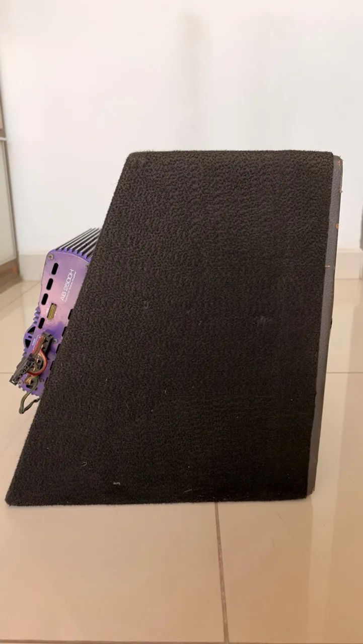Caixa Subwoofer e Módulo Amplificador - Foto 4