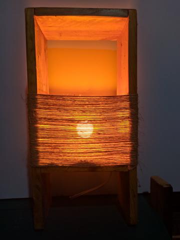 Luminária rústica para decoração - Foto 4