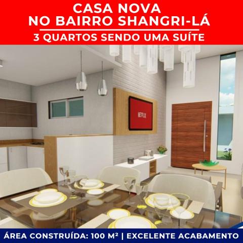 Casa NOVA no JD Shangri-lá, 3 quartos sendo uma suíte - Foto 2