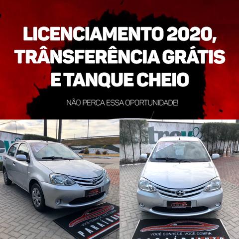 Toyota Etios 1.3 X - 2013 Completo - Paraíba Auto