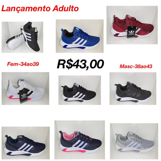 tenis atacado adidas