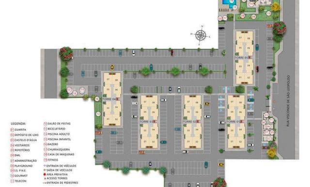 Parque Porto Marabella - Apartamento de 2 quartos em Novo Hamburgo, RS - ID3805 - Foto 4