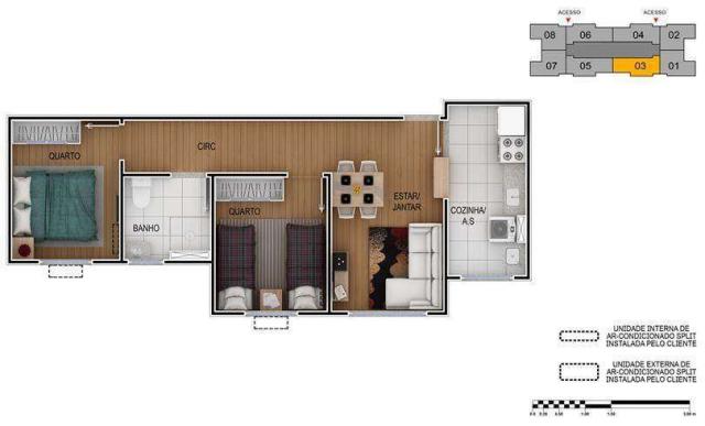Torres das Dunas - Apartamento de 2 quartos em Natal, RN - ID3887 - Foto 3