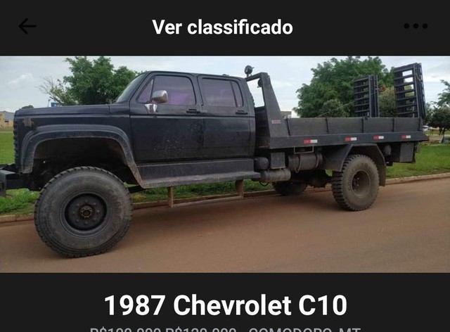 CAMINHÃO 4X4 BRUTO
