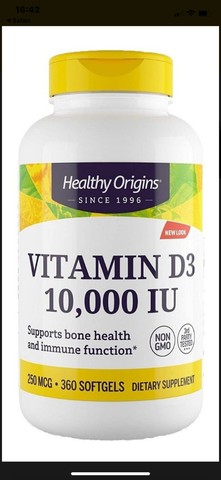 Vitamina D3 10.000 UI 