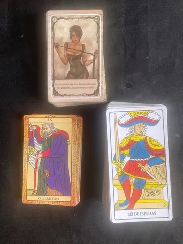 Baralho de cartas de Tarot - Tarot Suiço 1JJ Cascais E Estoril • OLX  Portugal