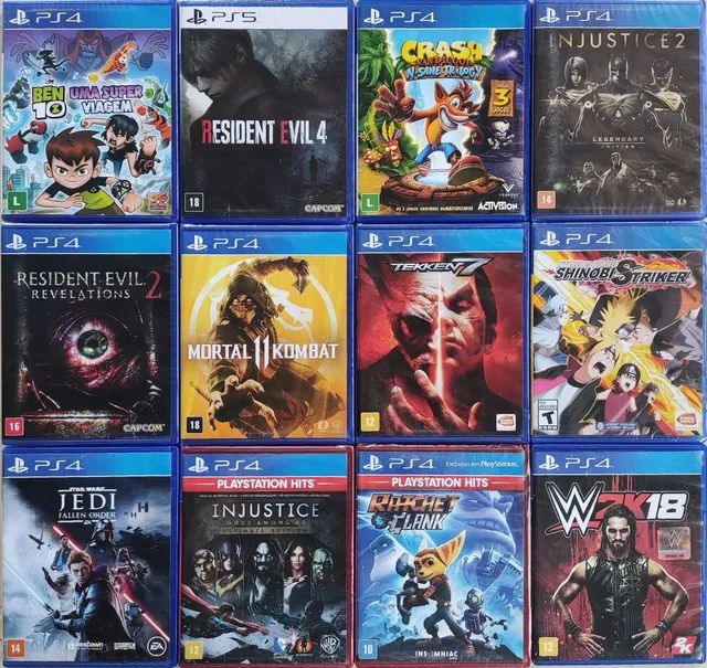 Jogos - PS4 & PS5 Mídia Física - Videogames - Paranoá, Brasília 1260092124