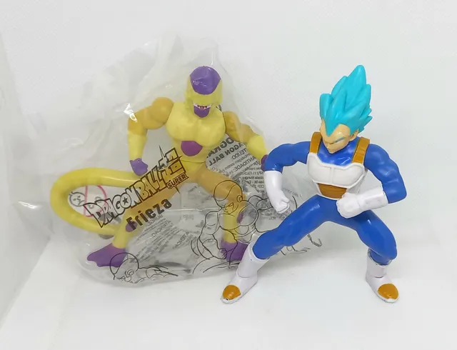 Bonecos Mini Figure Action Figura de ação Dragon Ball Z Dragon ball super  GT Goku Vegeta Majiboo Anime Personagens Animação Desenho