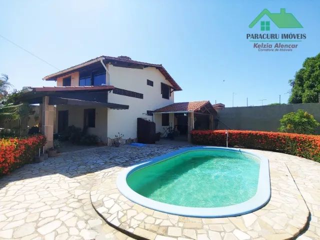 Linda casa com piscina e cinco quartos no Paracuru bem localizada proxima ao Forum. - Foto 5
