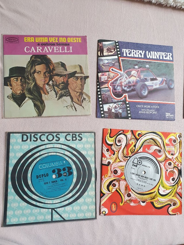 Disco vinil década 70 títulos variados