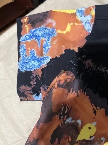 Camisa Fendi preta com logo - Foto 4