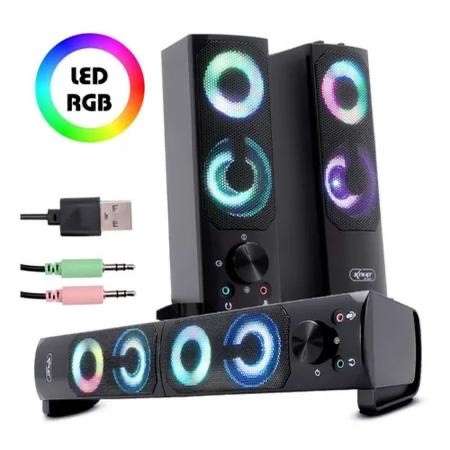 Caixa De Som Para PC KNUP KP-6041 Caixa para pc/ computador 