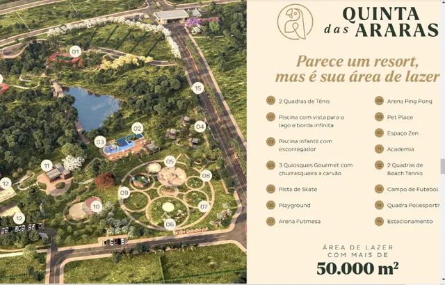 2000 m² Lote Cond. Fechado Hidrolândia Fácil Acesso BR-153 Perto Aparecida Shopping - Foto 4