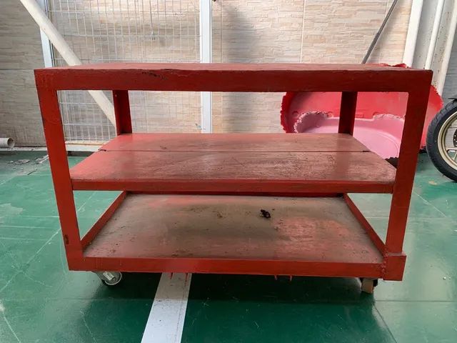 Mesa ferro forte rodízio mecanica - Foto 2