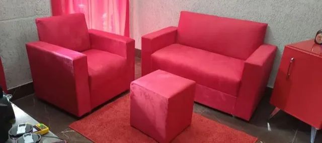 Oportunidade ? Conjunto de poltronas Luna com puf !!!!NOVO - Foto 4