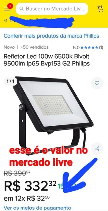 Refletor PHILIPS  - Foto 5