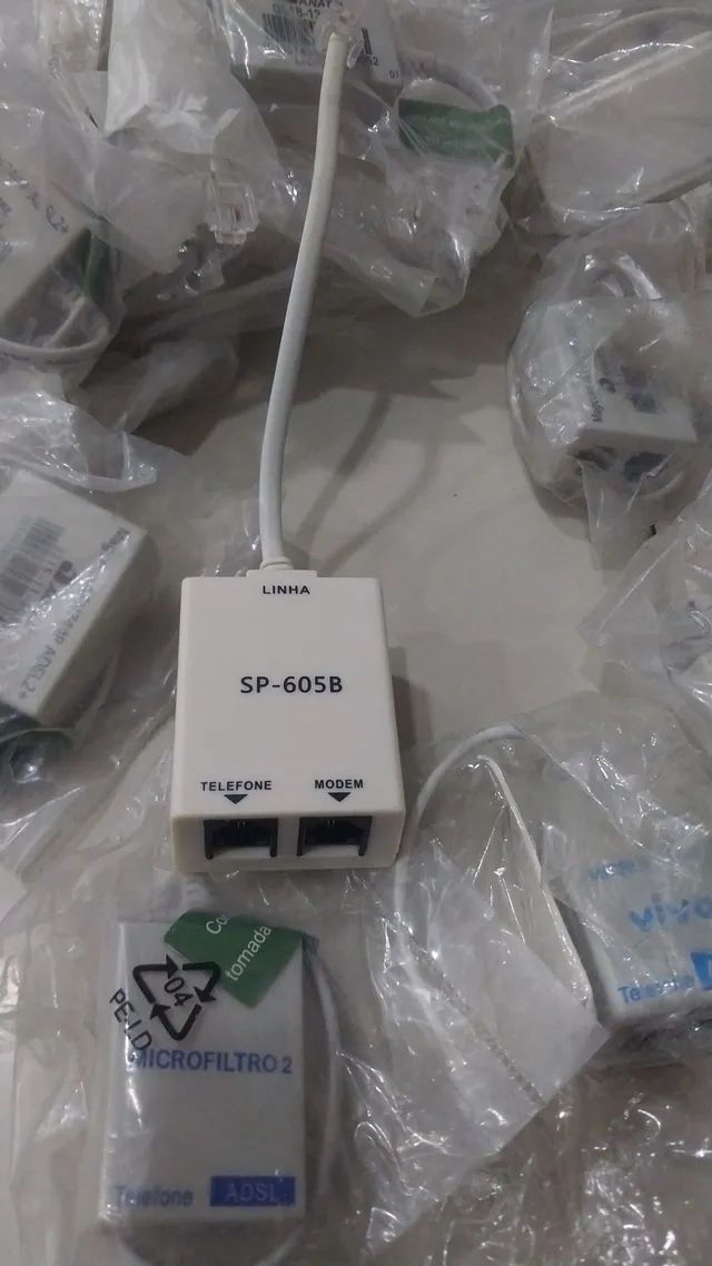 Filtro duplo linha telefônica 