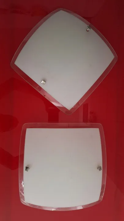 2 Luminarias de Vidro