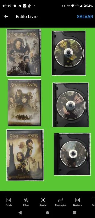 Coleção de DVD'S Senhor dos Aneis