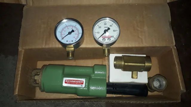 Válvula Nova schenneider completa. INJETORA para poço artesiano.