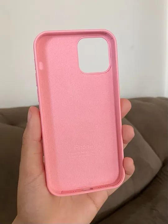 Capa iPhone 12Pro rosa - nova  - Foto 2