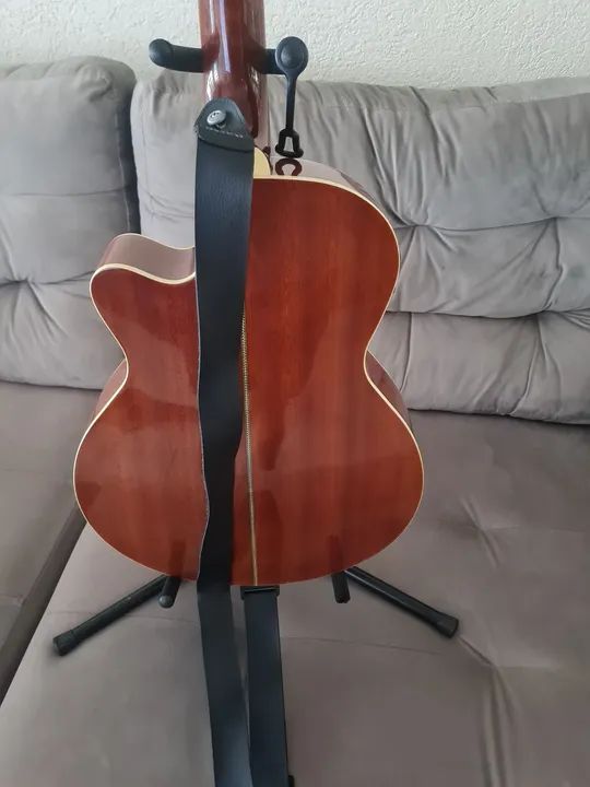 Violao Phoenix eletroacústico Semi flat modelo PJ90SBEQ - Foto 4