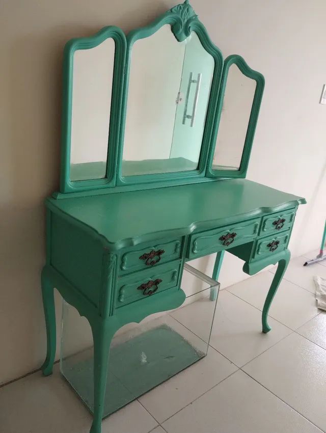 Penteadeira  em madeira - Foto 4