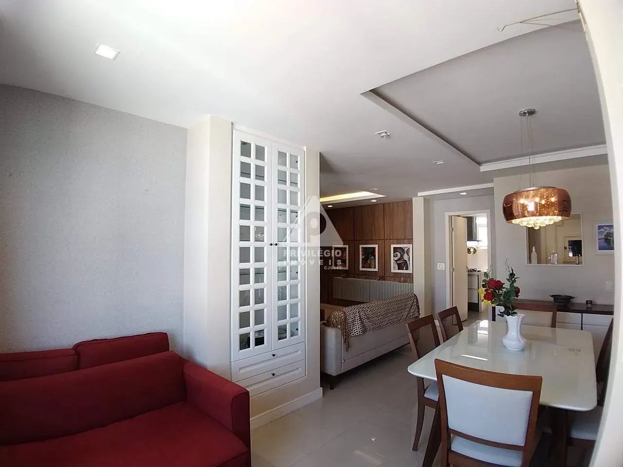 Apartamento 3 quartos, com vaga, mobiliado e vista mar, em Copacabana - Foto 7