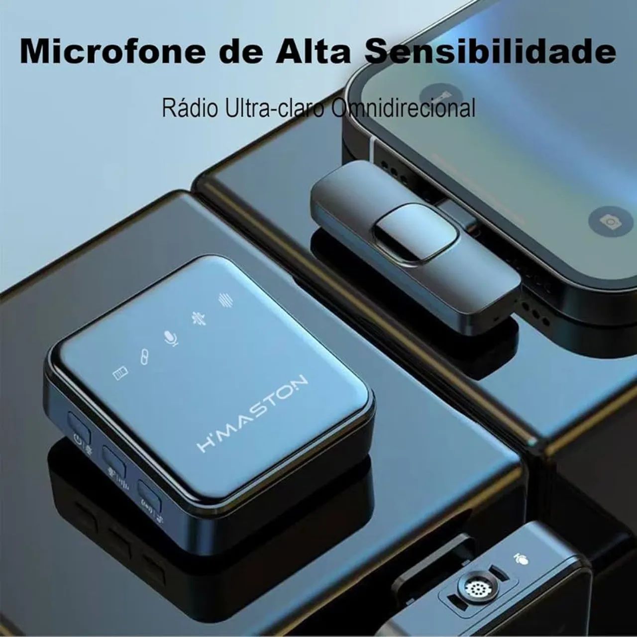 Microfone lapela MK13 (Distribuidora JK Eletrônicos, Honestidade e Qualidade) - Foto 2