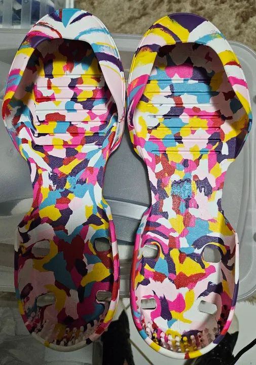 Tênis Vans Old Skool Rainbow Swirl Nimbus Cloud Tapeted - Foto 4