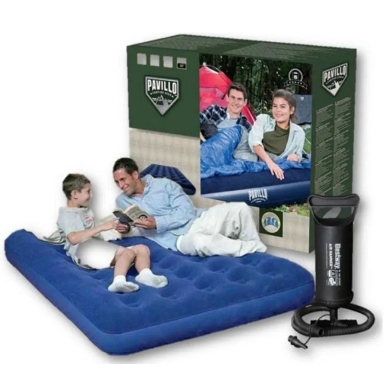 Cama inflável casal para camping - perfeita para suas aventuras!
