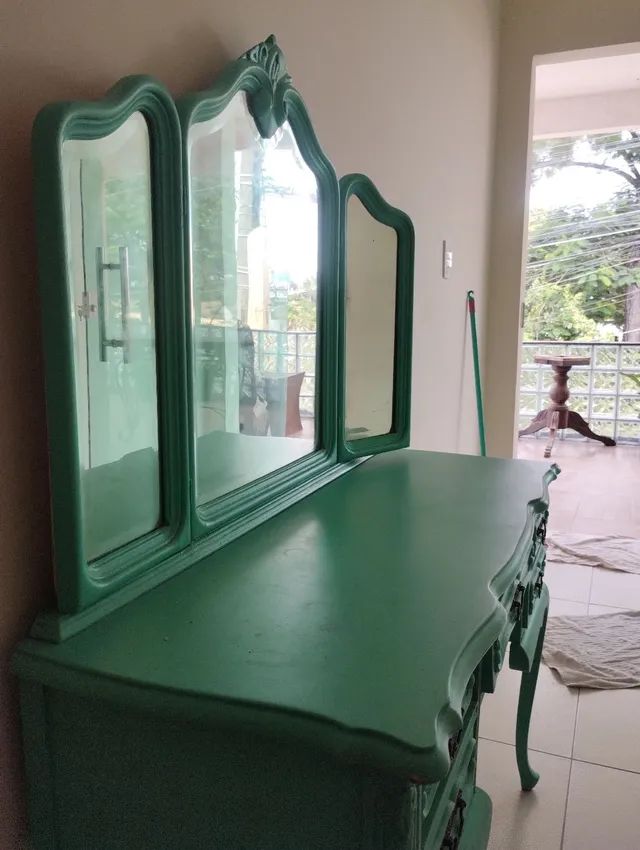 Penteadeira  em madeira - Foto 3