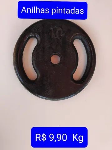 Anilhas musculação 