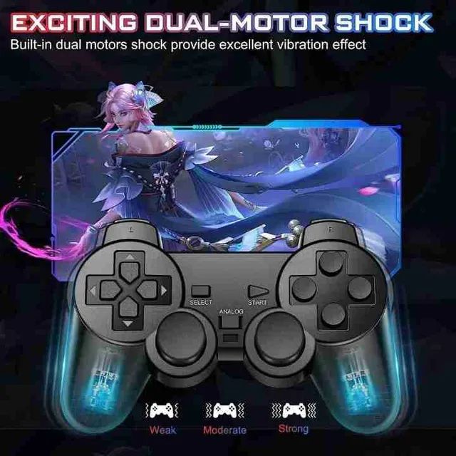 Controle Para PS2 Joystick Console Analógico Com Fio de 1,30mt - Foto 3