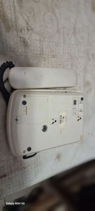 Telefone antigo de tecla 
