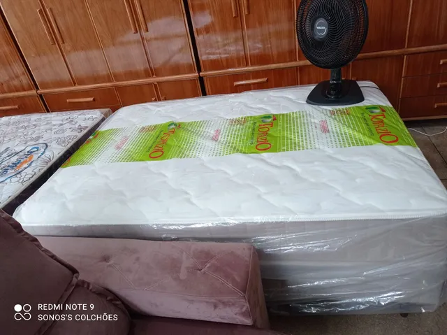 CAMA E COLCHÃO MOLAS ENSACADAS EM OFERTA