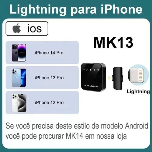 Microfone lapela MK13 (Distribuidora JK Eletrônicos, Honestidade e Qualidade) - Foto 4