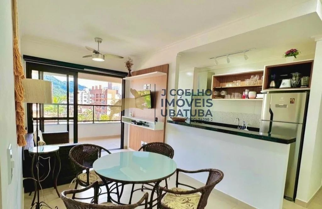 Apartamento novo a venda com 2 suítes e varanda gourmet no Itaguá em Ubatuba SP.