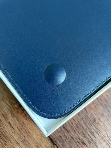 Capa de couro Apple para MacBook e iPad Azul  - Foto 4