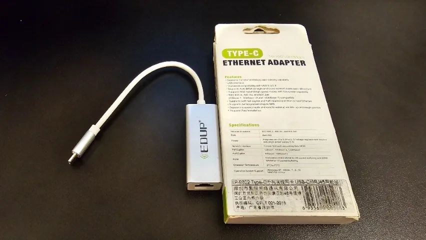 Adaptador de Cabo Ethernet RJ45 para USB Tipo C - Foto 3