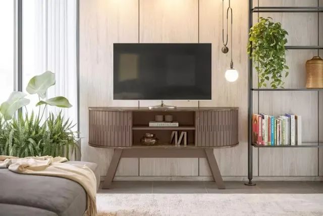 Promoção Rack Atlanta sofisticado para TV até 55 polegadas