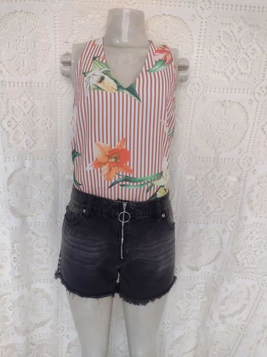 Short Jeans Black feminino  - Foto 4