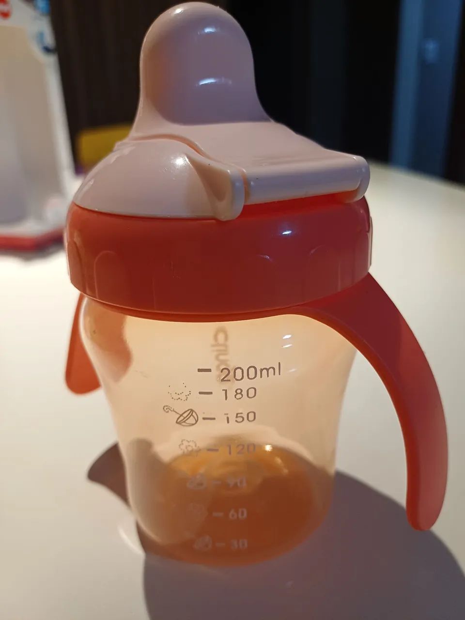 Mamadeira/Copo com alças Clingo 200ml - Foto 2