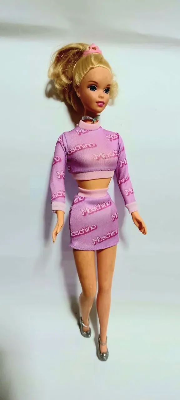 Boneca Princesa Disney roupa Moschinno