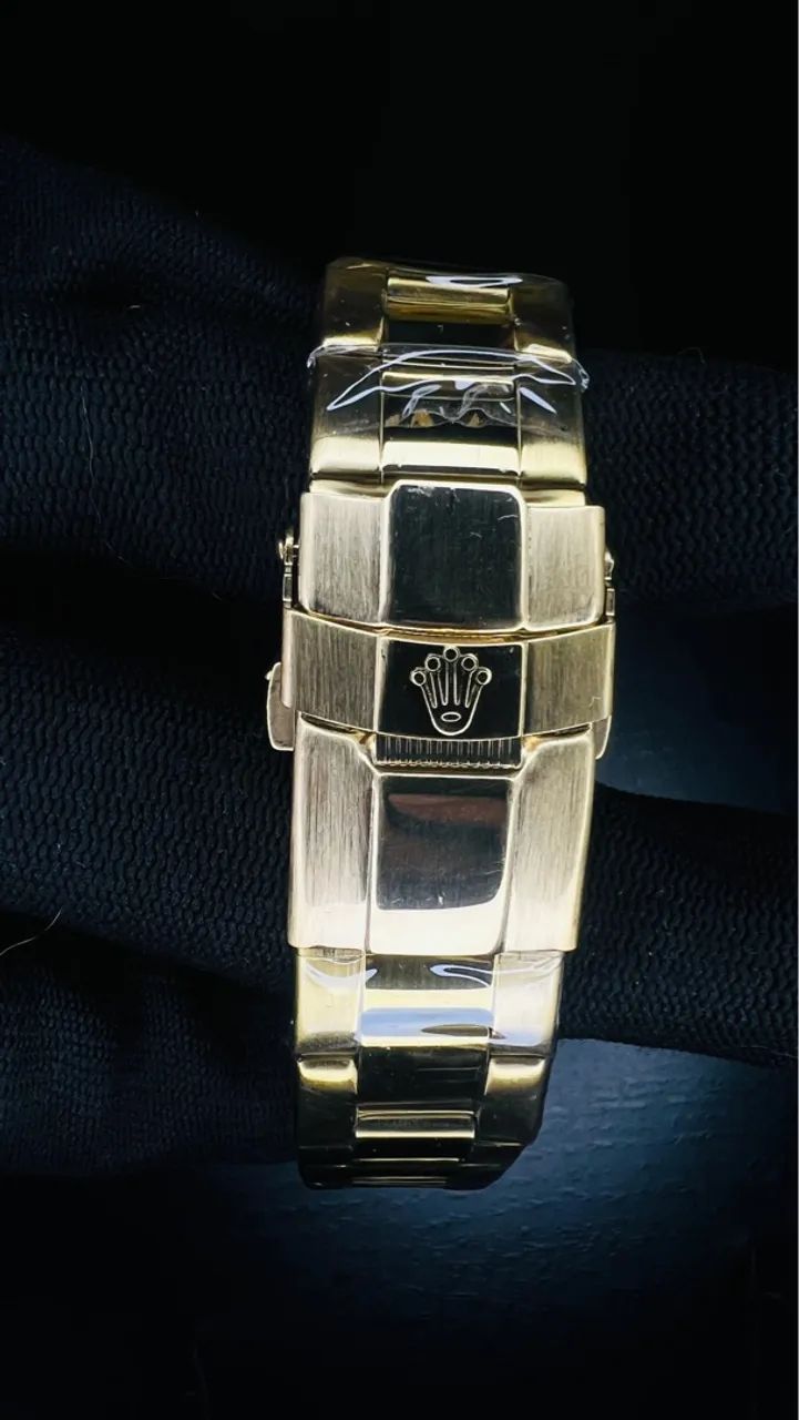 Relógio Rolex Submariner Dourado  - Foto 3