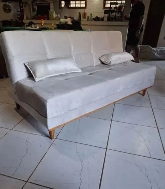 Sofá cama Paris na cor bege PAGAMENTO SÓ NA ENTREGA