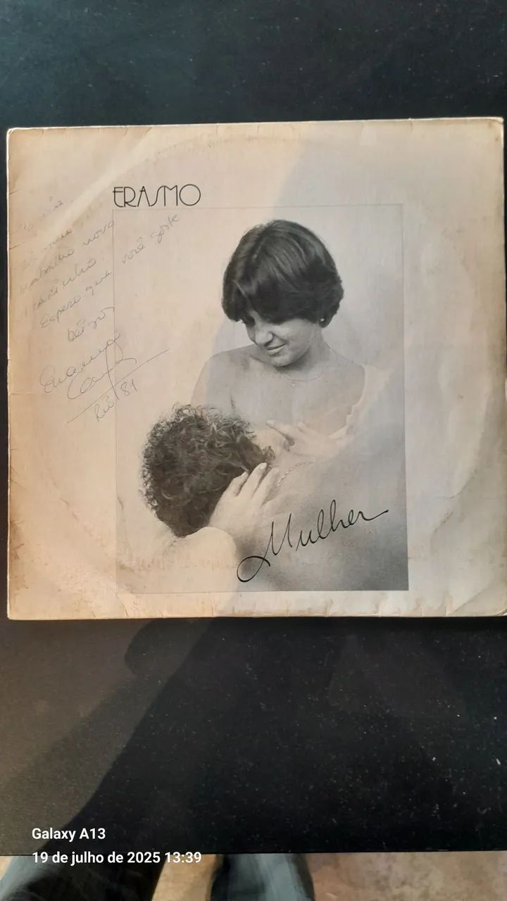 Disco de Vinil Erasmo - Mulher