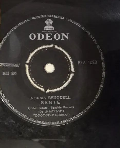 Disco de vinil da Norma Benguell - Anos 60