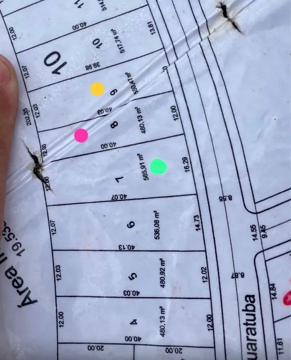 Terreno com mais de 500m2